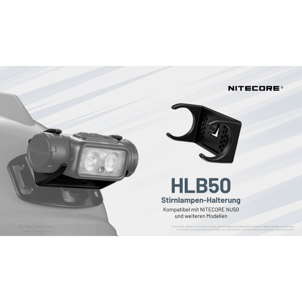 Nitecore Aufnahme HLB50